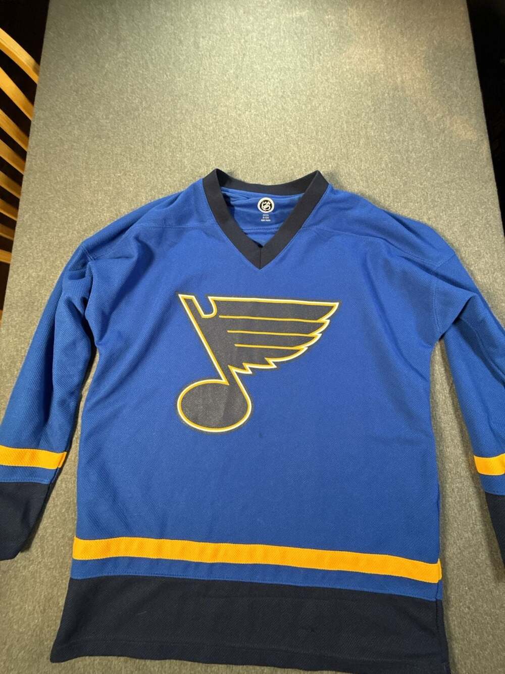 NHL St. Louis Blues T.J. Oshie #74 Blue Adult Small Hockey Jersey